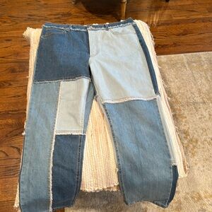 Wild Fable patchwork Jeans Size 16